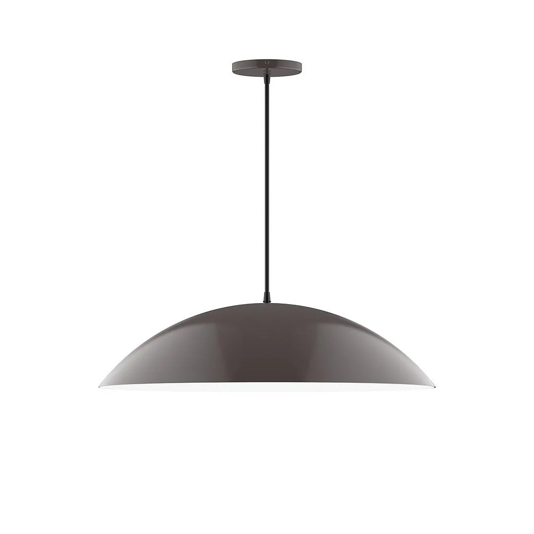 Plateau LED Pendant in Architectural Bronze