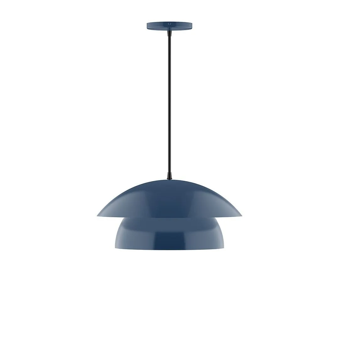 Nest LED Pendant in Navy