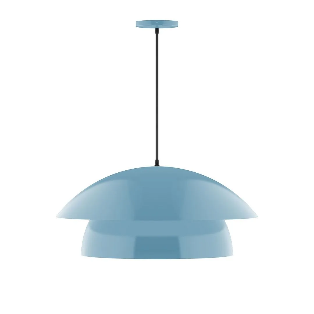 Nest LED Pendant in Light Blue