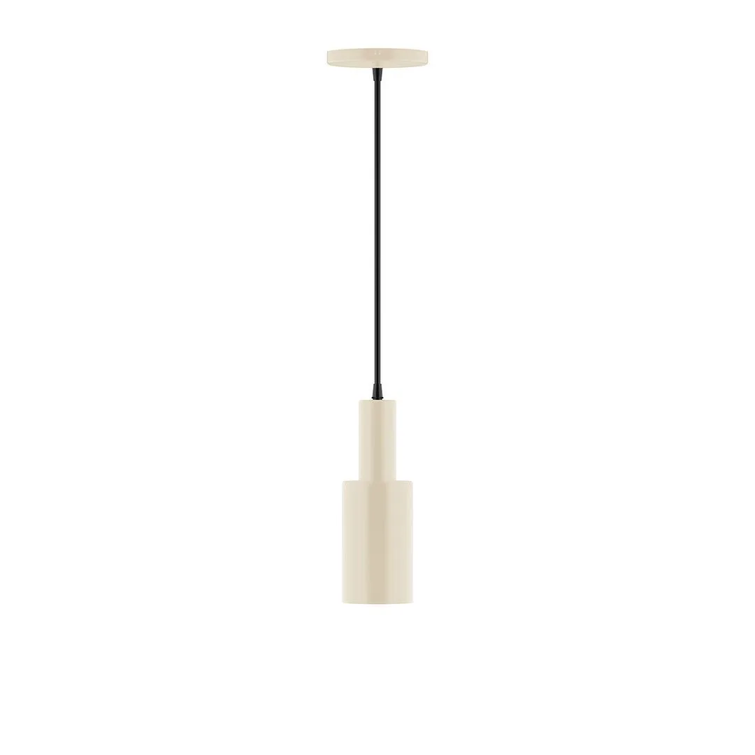 Spark One Light Pendant in Cream