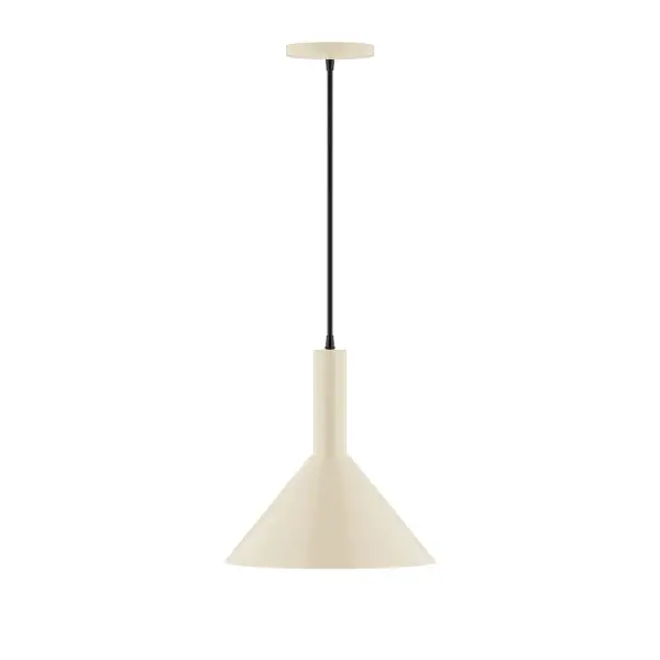 Geometric and colorful, the Chase series is simply configured for interior use. Chase is offered in multiple shapes, sizes and colors, choices to suit most any application. Collection: Chase Finish: Cream Glass: 12 inch Chase Notes: Option (1) A19 LED and 2-Integrated 8W, 10W Width: 12.00" Height: 84.00" Length: 12.00" Weight: 6.00 lb Wire: 6' Black SJT Canopy: 5" diameter Number of Bulbs: 1 Maximum Wattage: 100.00 W Bulb Type: A19 Bulb Base: E26 Medium Light Source: Incandescent or LED equivalent Dimmable Voltage: 120.00 V Material: Aluminum Country of Origin: US Safety Listing: UL/cUL Safety Rating: Dry LED Manufacturer Warranty: 1-year limited warranty on the fixture.