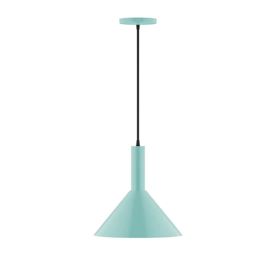 Chase LED Pendant in Sea Green