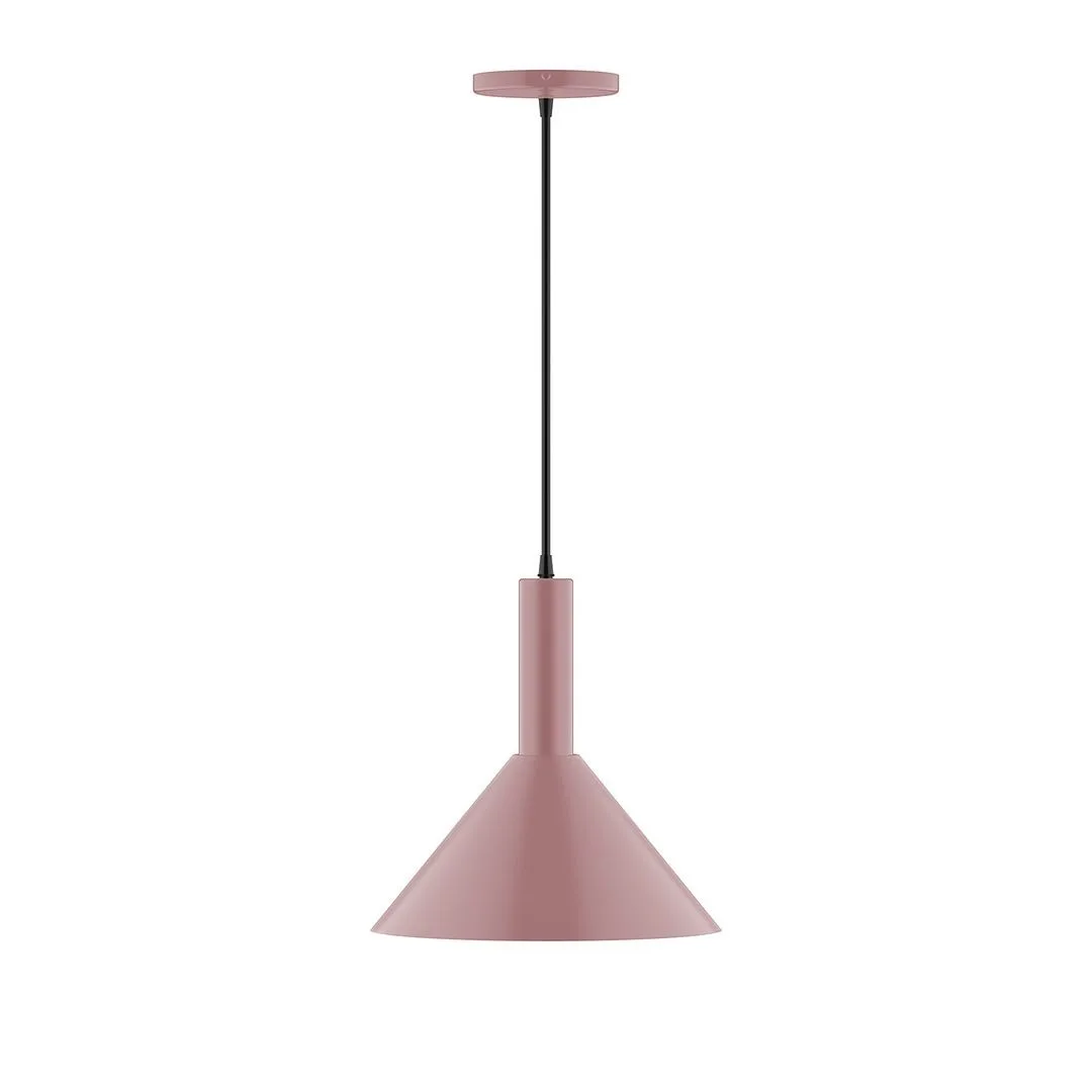 Chase One Light Pendant in Mauve