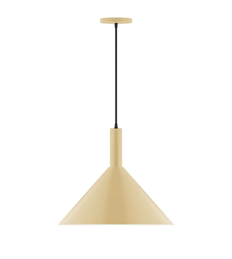 Chase One Light Pendant in Ivory