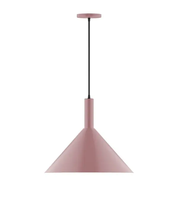 Geometric and colorful, the Chase series is simply configured for interior use. Chase is offered in multiple shapes, sizes and colors, choices to suit most any application. Collection: Chase Finish: Mauve Glass: 6 inch White Opal Glass Globe Notes: Option (1) A19 LED Width: 18.00" Height: 87.00" Length: 18.00" Weight: 10.00 lb Wire: 6' Black and White Houndstooth Fabric Cord Canopy: 5" diameter Number of Bulbs: 1 Maximum Wattage: 100.00 W Bulb Type: A19 Bulb Base: E26 Medium Light Source: Incandescent or LED equivalent Dimmable Voltage: 120.00 V Material: Aluminum Country of Origin: US Safety Listing: UL/cUL Safety Rating: Dry LED Manufacturer Warranty: 1-year limited warranty on the fixture.