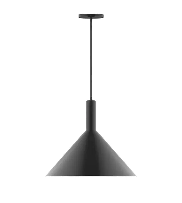 Geometric and colorful, the Chase series is simply configured for interior use. Chase is offered in multiple shapes, sizes and colors, choices to suit most any application. Collection: Chase Finish: Black Glass: 6 inch White Opal Glass Globe Notes: Option (1) A19 LED Width: 18.00" Height: 87.00" Length: 18.00" Weight: 10.00 lb Wire: 6' Navy Mini Tweed Fabric Cord Canopy: 5" diameter Number of Bulbs: 1 Maximum Wattage: 100.00 W Bulb Type: A19 Bulb Base: E26 Medium Light Source: Incandescent or LED equivalent Dimmable Voltage: 120.00 V Material: Aluminum Country of Origin: US Safety Listing: UL/cUL Safety Rating: Dry LED Manufacturer Warranty: 1-year limited warranty on the fixture.