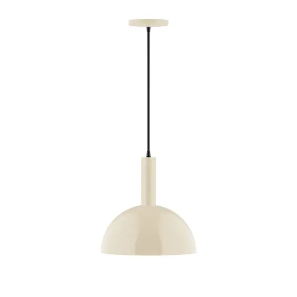 Geometric and colorful, the Ray series is simply configured for interior use. Ray is offered in multiple shapes, sizes and colors, choices to suit most any application. Collection: Ray Finish: Cream Glass: 12 inch Ray Notes: Option (1) A19 LED and 2-Integrated 8W, 10W Width: 12.00" Height: 84.00" Length: 12.00" Weight: 6.00 lb Wire: 6' Black SJT Canopy: 5" diameter Number of Bulbs: 1 Maximum Wattage: 100.00 W Bulb Type: A19 Bulb Base: E26 Medium Light Source: Incandescent or LED equivalent Dimmable Voltage: 120.00 V Material: Aluminum Country of Origin: US Safety Listing: UL/cUL Safety Rating: Dry LED Manufacturer Warranty: 1-year limited warranty on the fixture.