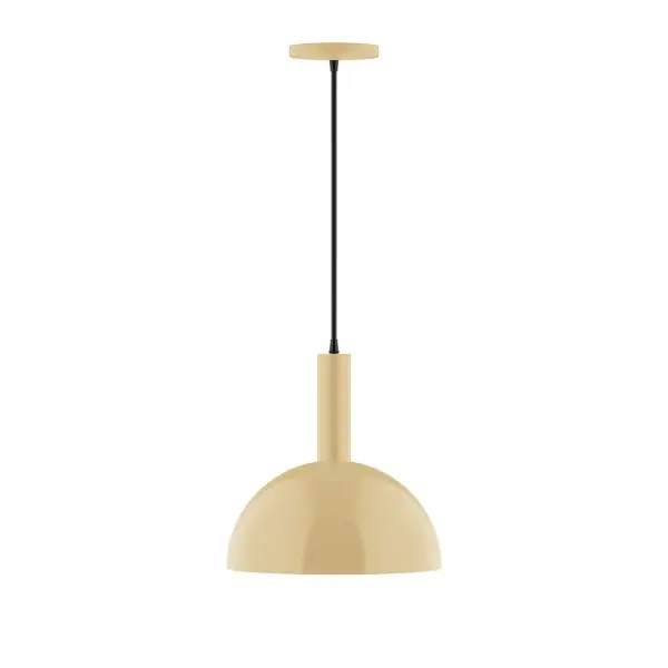 Geometric and colorful, the Ray series is simply configured for interior use. Ray is offered in multiple shapes, sizes and colors, choices to suit most any application. Collection: Ray Finish: Ivory Glass: 12 inch Ray Width: 12.00" Height: 84.00" Length: 12.00" Weight: 6.00 lb Wire: 6' Black SJT Canopy: 5" diameter Number of Bulbs: 1 Maximum Wattage: 10.00 W Bulb Type: LED Light Source: LED Light Output: 800.00 lm Color Temperature: 3000 K CRI: 90 Dimmable Rated Average Life: 50,000 Voltage: 120.00 V Country of Origin: US Safety Listing: UL/cUL Safety Rating: Dry LED Manufacturer Warranty: 1-year limited warranty on the fixture.