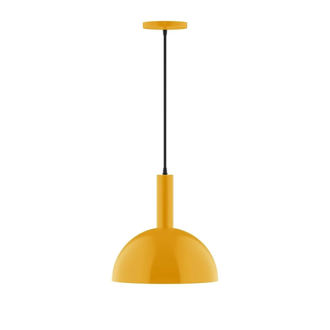Ray LED Pendant in Bright Yellow