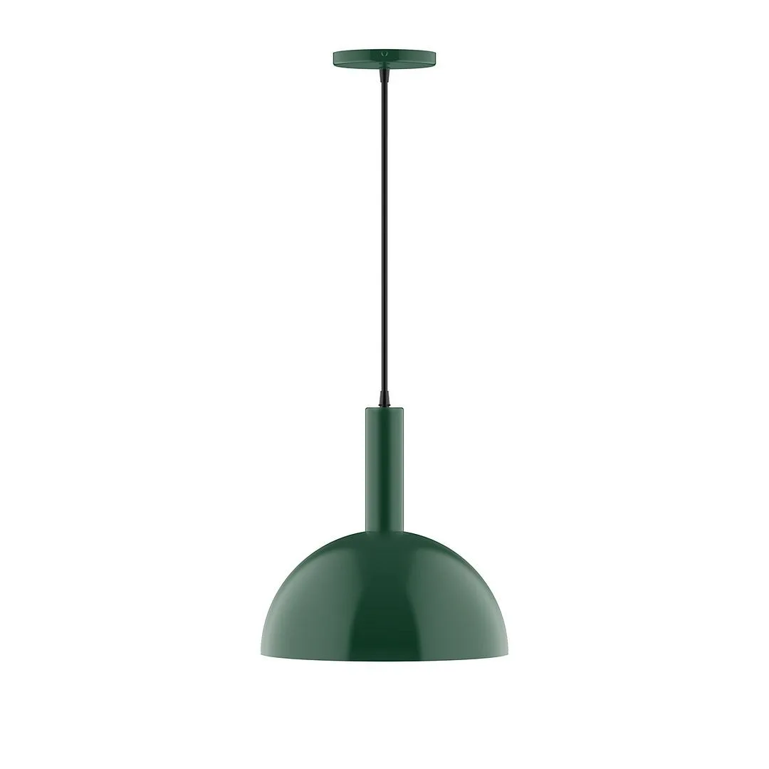 Ray LED Pendant in Forest Green