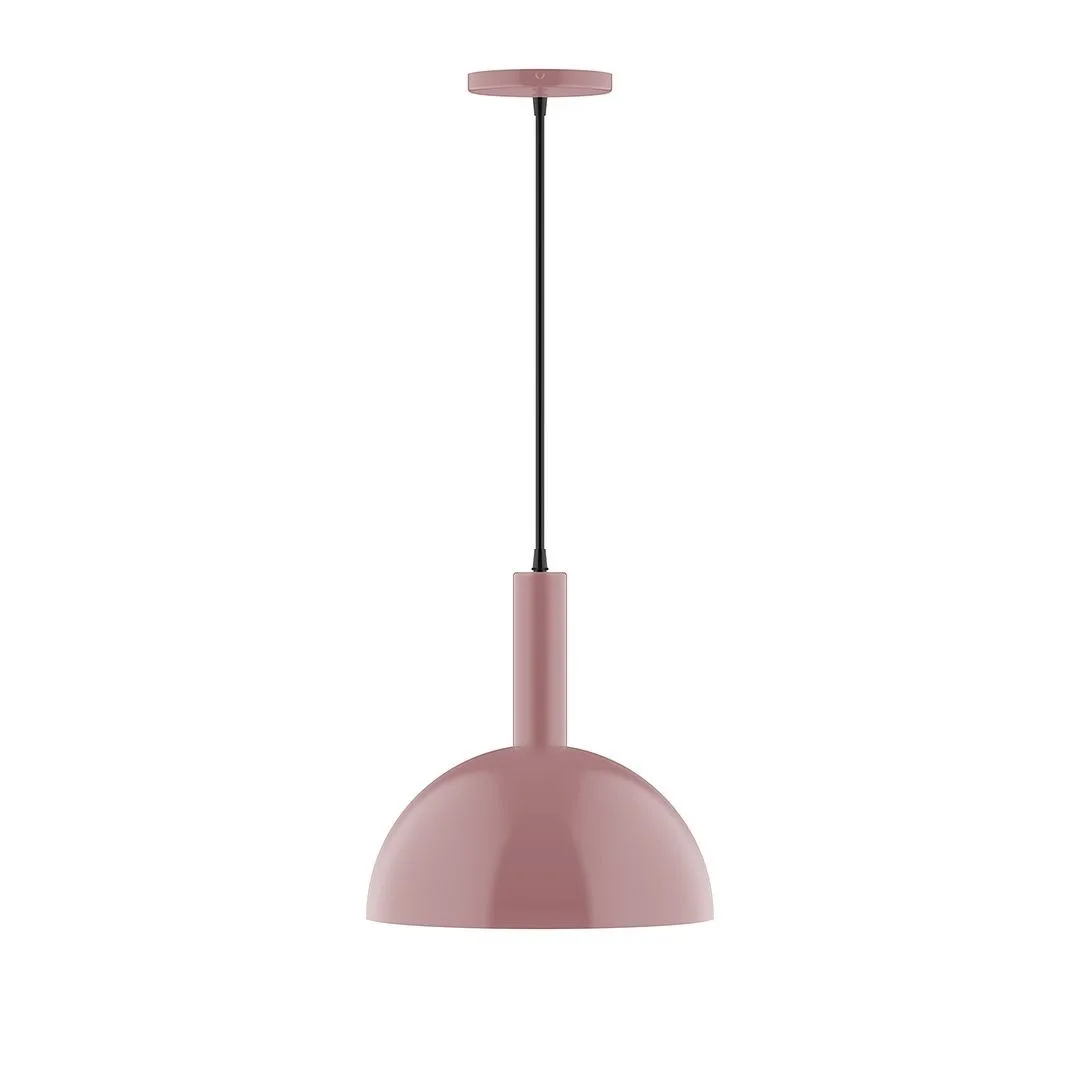 Ray One Light Pendant in Mauve