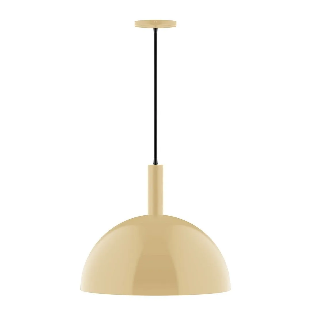 Ray One Light Pendant in Ivory