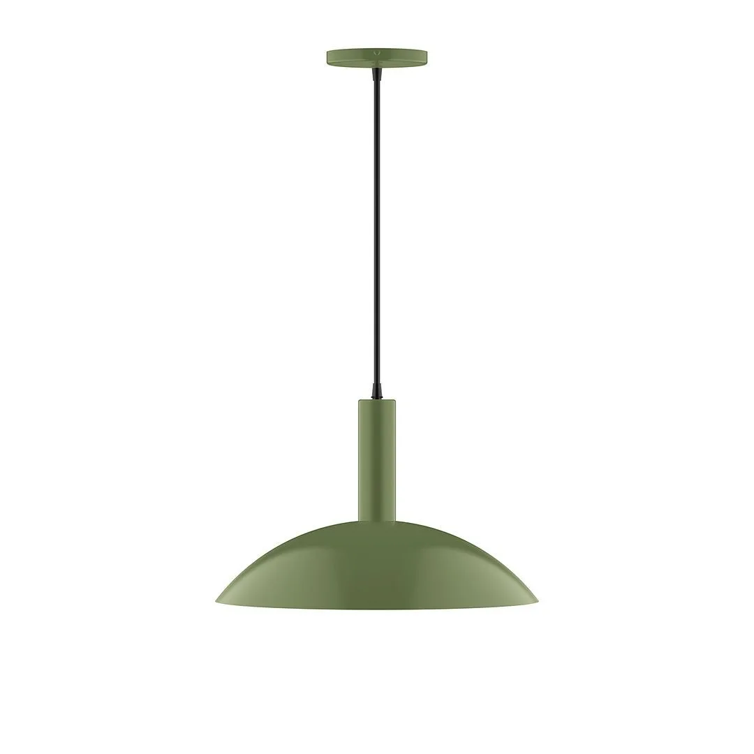 Glow LED Pendant in Fern Green