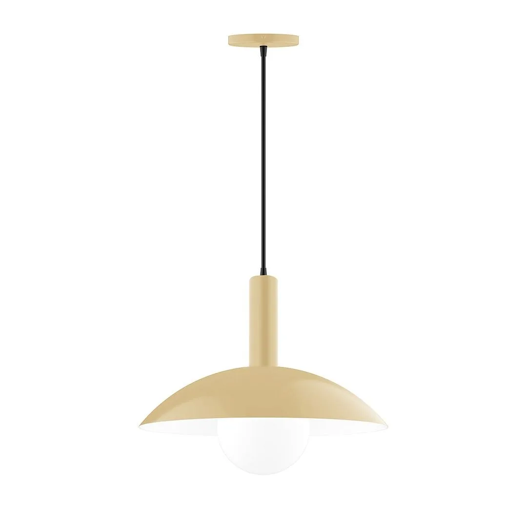 Glow One Light Pendant in Ivory