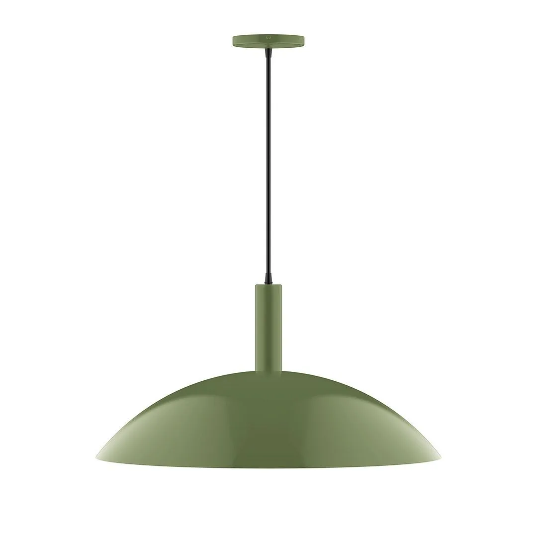 Glow LED Pendant in Fern Green