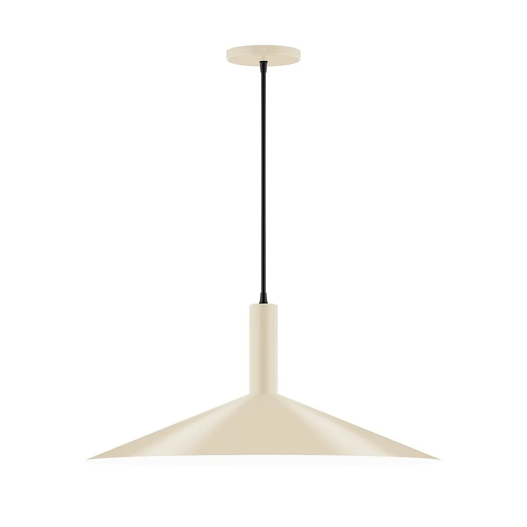 Zing LED Pendant in Cream