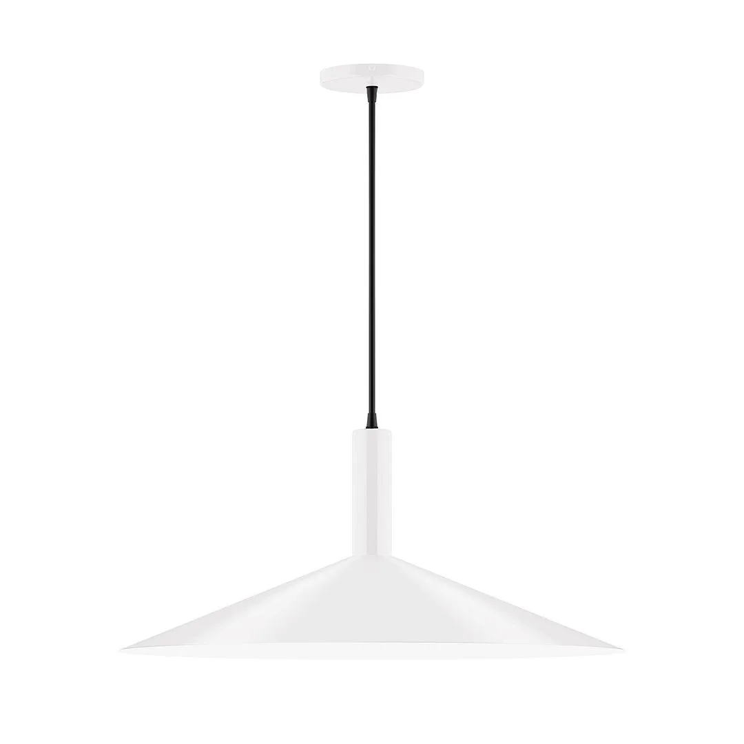 Zing LED Pendant in White