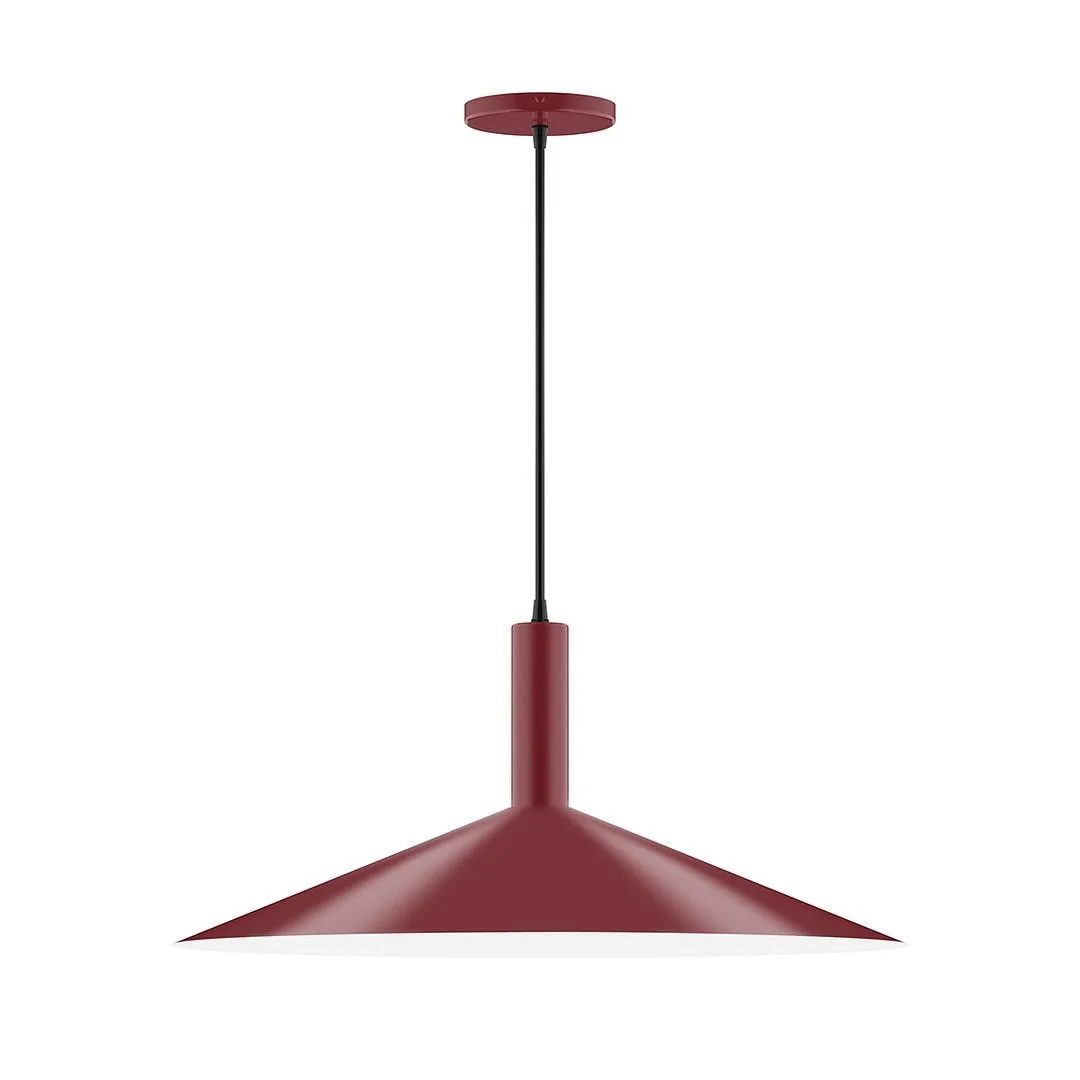 Zing LED Pendant in Barn Red