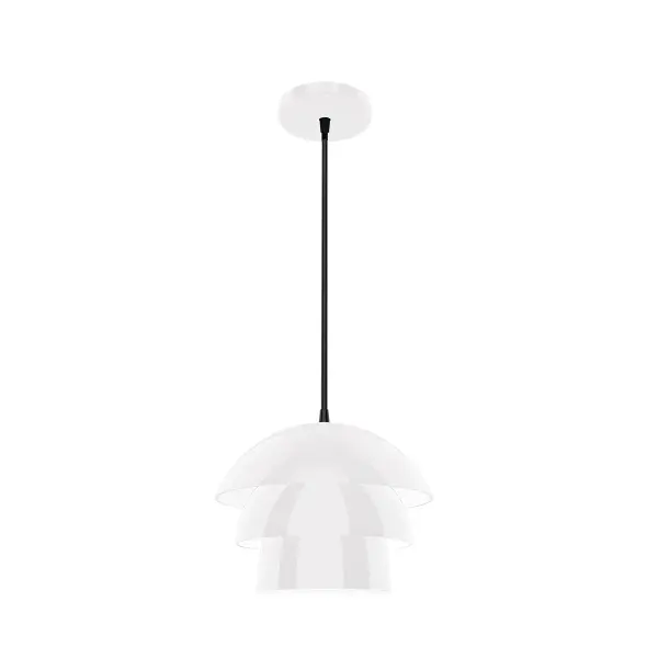 Rosie is a playful series of stacked dome shades. Offered in a host of finishes, Rosie will be a bright and cheery addition to your interior décor