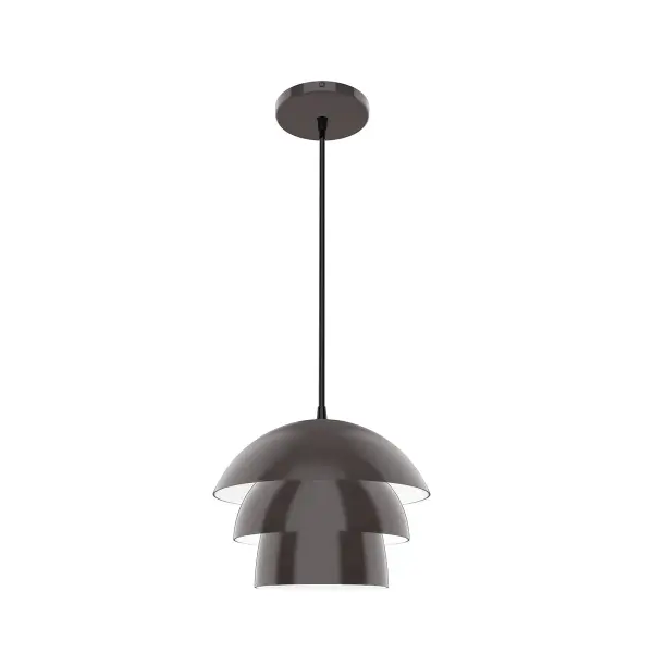 Rosie is a playful series of stacked dome shades. Offered in a host of finishes, Rosie will be a bright and cheery addition to your interior décor