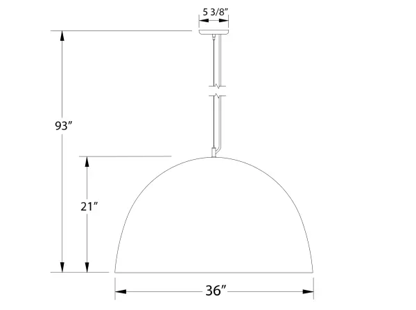 As big as your vision, our XL Choices are designed to add maximum visual impact and light output to your space. Big hanging pendants range in size from 22 inches to 42 inches and will fill a large space in great style. Cord hung pendants are a fun and useful addition to your décor, they will add color, and design flair to any application. - alternate view