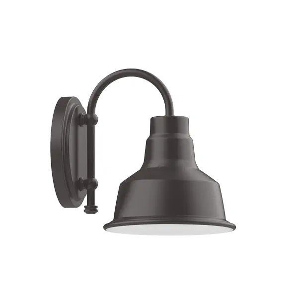 Our wall sconces are our smallest outdoor fixtures, but they add just the right amount of light to your entryway. Hang alone or in pairs on either side of a front door or garage, even inside next to a bed. Available in multiple shade styles to suit your décor; be it modern farmhouse, coastal cottage, or industrial loft.