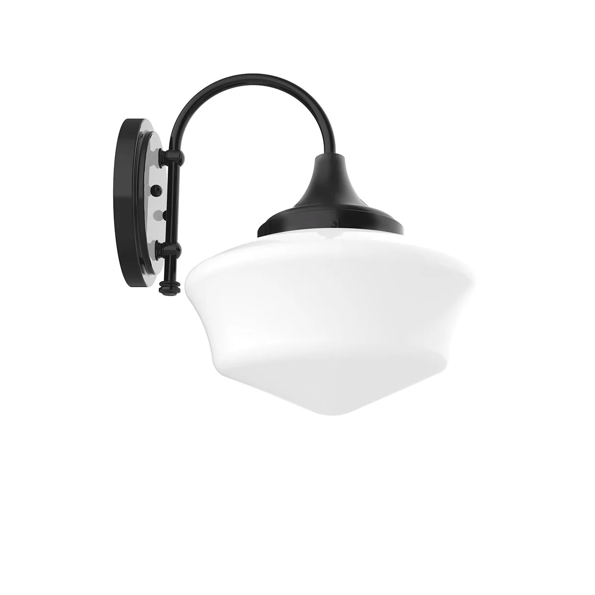 Schoolhouse 12" Wall Sconce in Bronze Matte in Bronze Matte