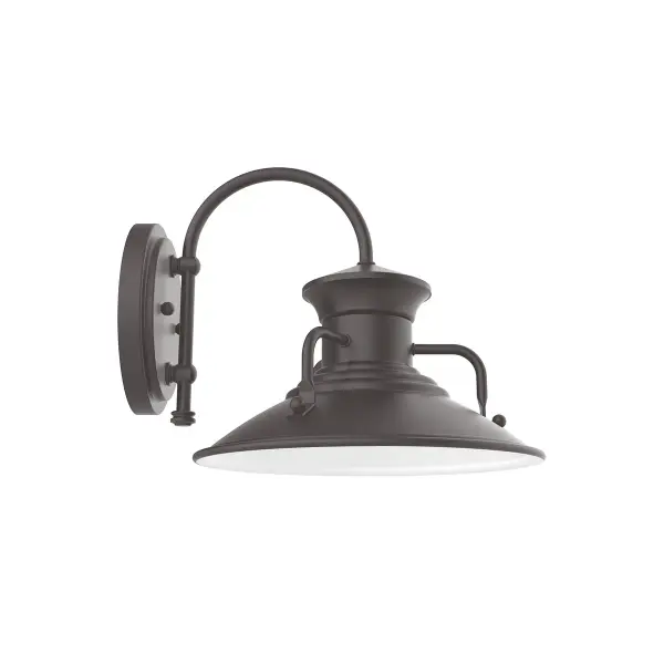 Our wall sconces are our smallest outdoor fixtures, but they add just the right amount of light to your entryway. Hang alone or in pairs on either side of a front door or garage, even inside next to a bed. Available in multiple shade styles to suit your décor; be it modern farmhouse, coastal cottage, or industrial loft.