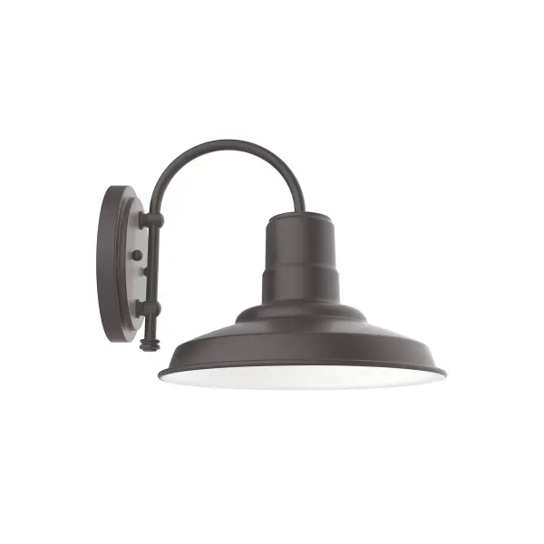 Our wall sconces are our smallest outdoor fixtures, but they add just the right amount of light to your entryway. Hang alone or in pairs on either side of a front door or garage, even inside next to a bed. Available in multiple shade styles to suit your décor; be it modern farmhouse, coastal cottage, or industrial loft.