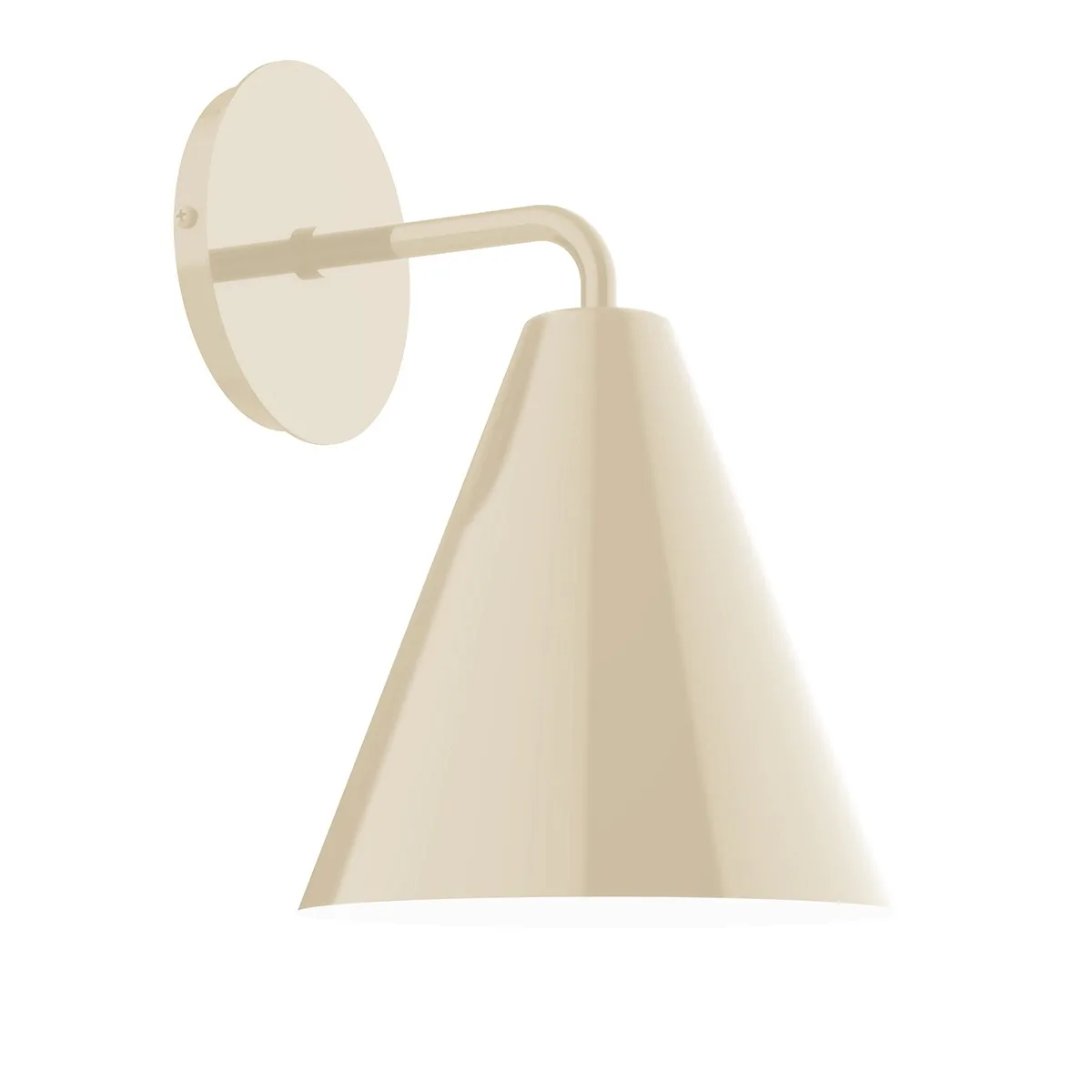 Jynx One Light Wall Sconce in Cream