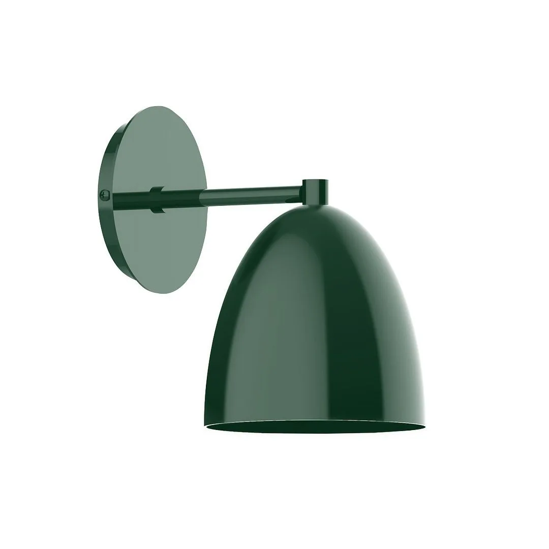 Jill LED Wall Sconce in Forest Green