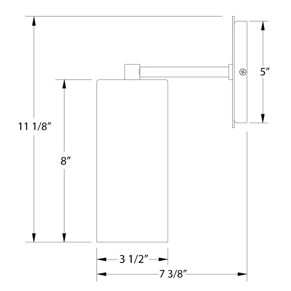 The Jordan Wall Sconce collection reflects a more modern RLM style. Clean lines and basic geometric shapes define this series of wall lights. Suitable for both indoor and outdoor applications. Hang alone or in pairs on either side of a front door or garage, next to a bed, or in the bathroom. Available in multiple shade styles to suit your décor; be it modern farmhouse, coastal cottage, or industrial loft. - alternate view