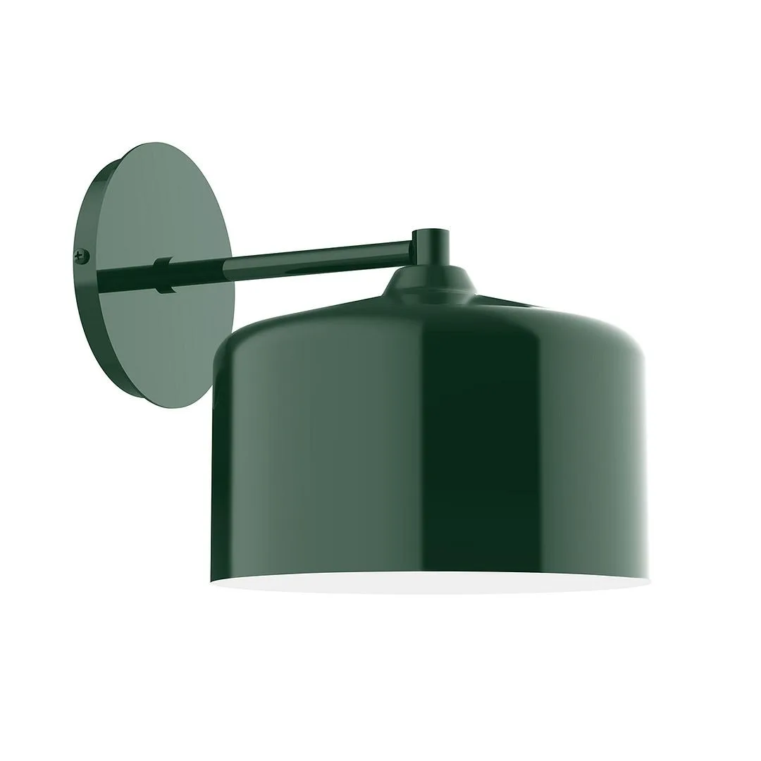 Julia LED Wall Sconce in Forest Green
