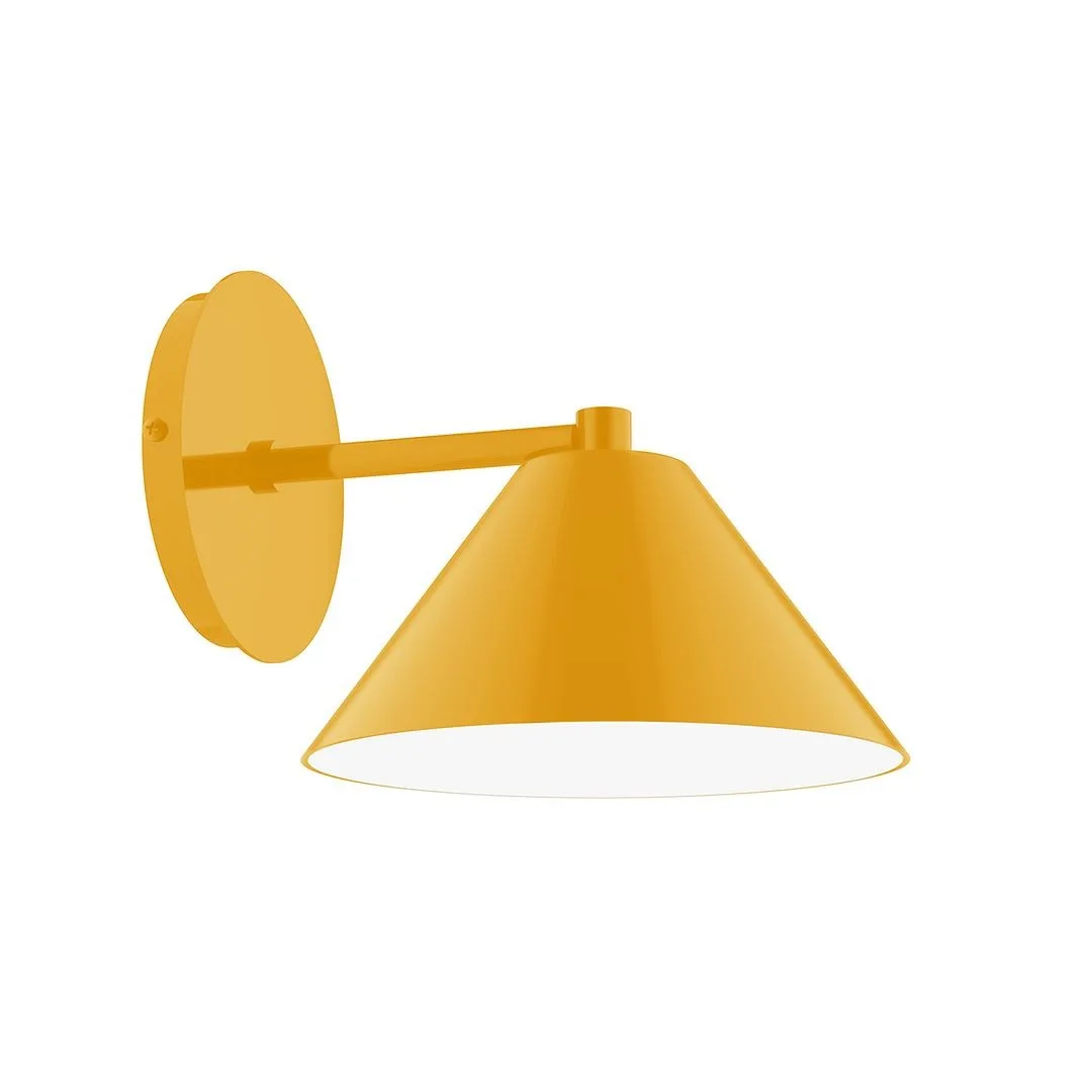 Pinnacle LED Wall Sconce in Bright Yellow
