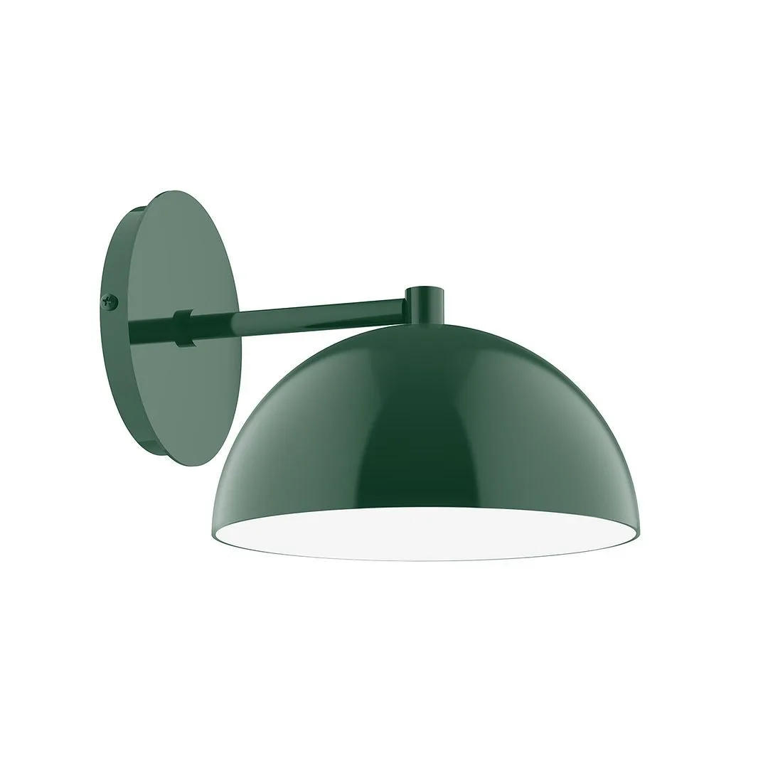 Arcade LED Wall Sconce in Forest Green