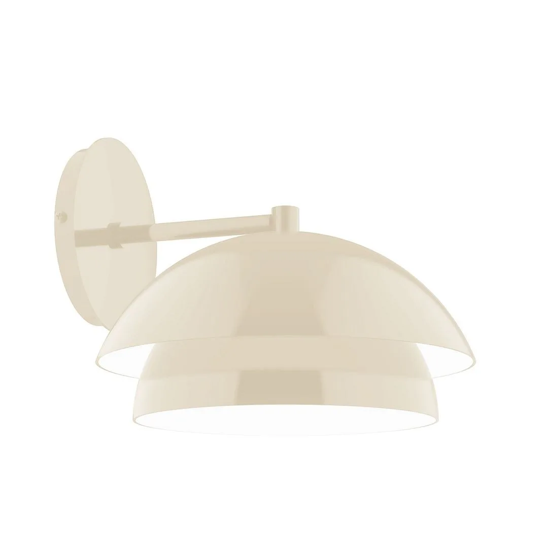 Nest LED Wall Sconce in Cream