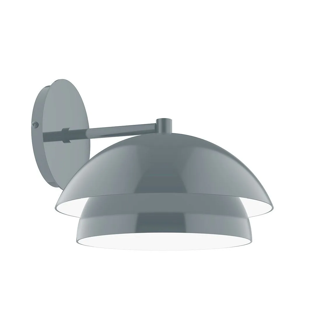 Nest LED Wall Sconce in Slate Gray