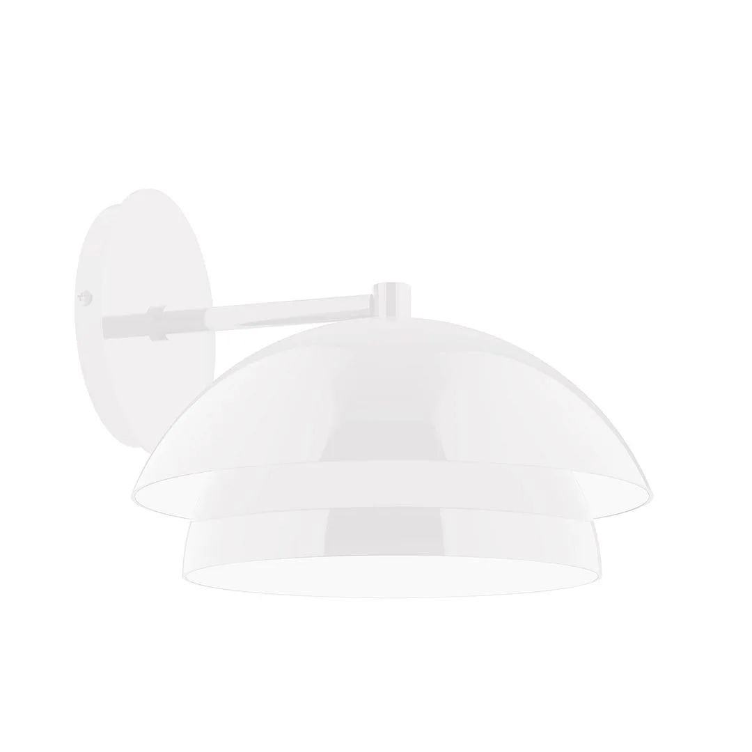 Nest LED Wall Sconce in White