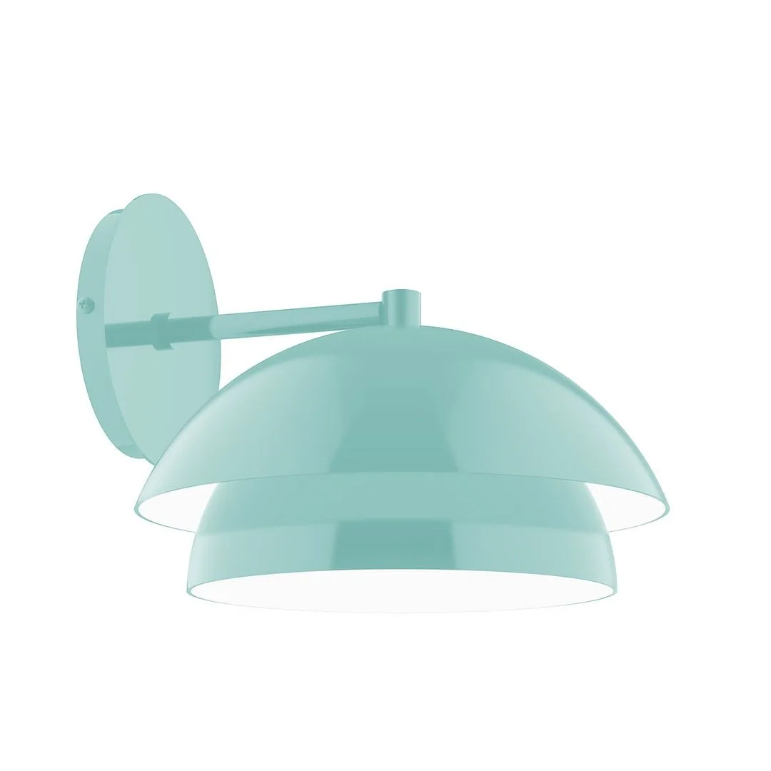 Nest LED Wall Sconce in Sea Green