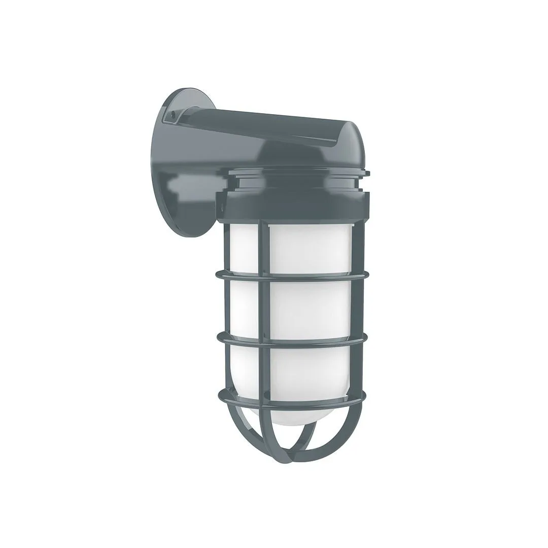 Vaportite One Light Wall Sconce in Slate Gray