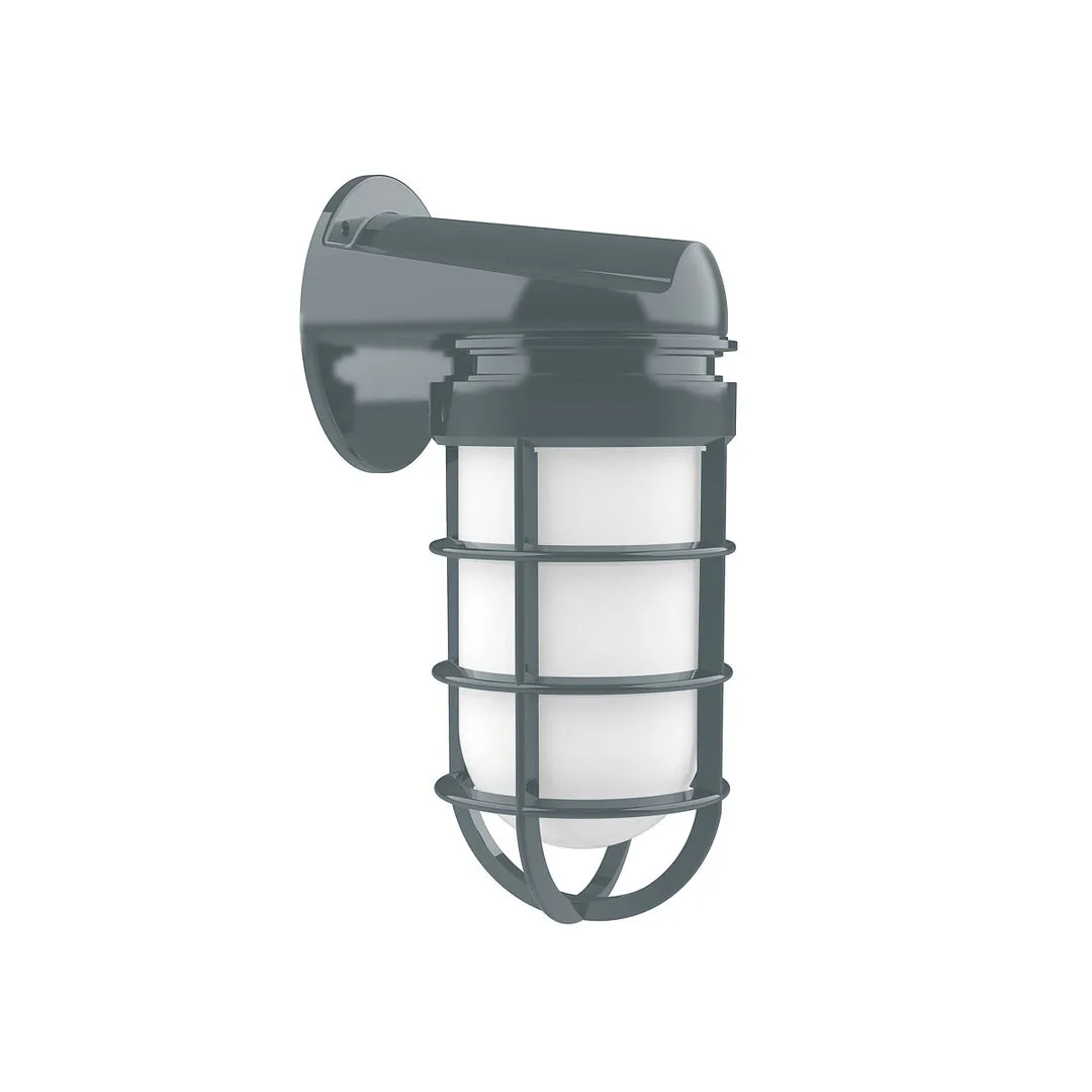 Vaportite One Light Wall Sconce in Slate Gray