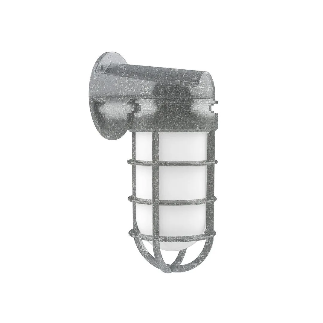 Vaportite One Light Wall Sconce in Painted Galvanized