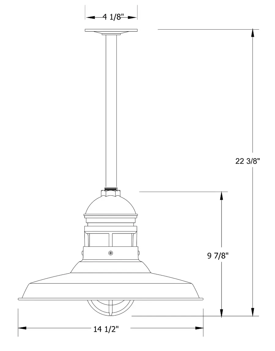 The Pendant Stem Mount by Montclair Light Works - Image 2