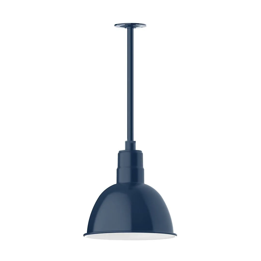 Deep Bowl One Light Pendant in Navy