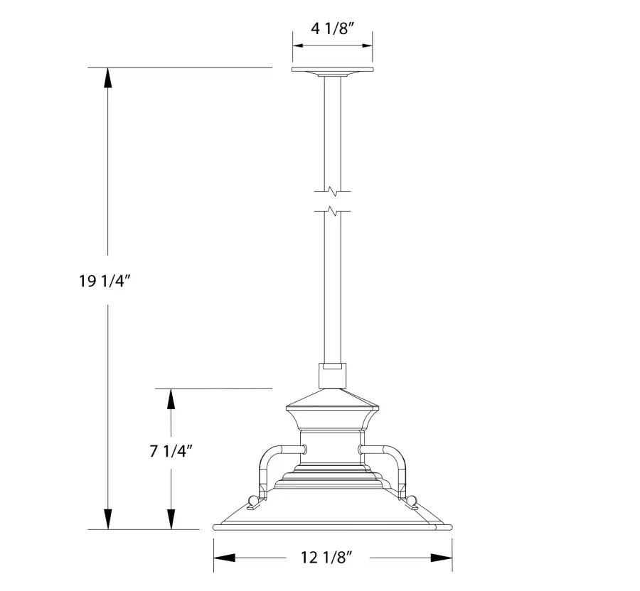 The Pendant Stem Mount by Montclair Light Works - Image 2