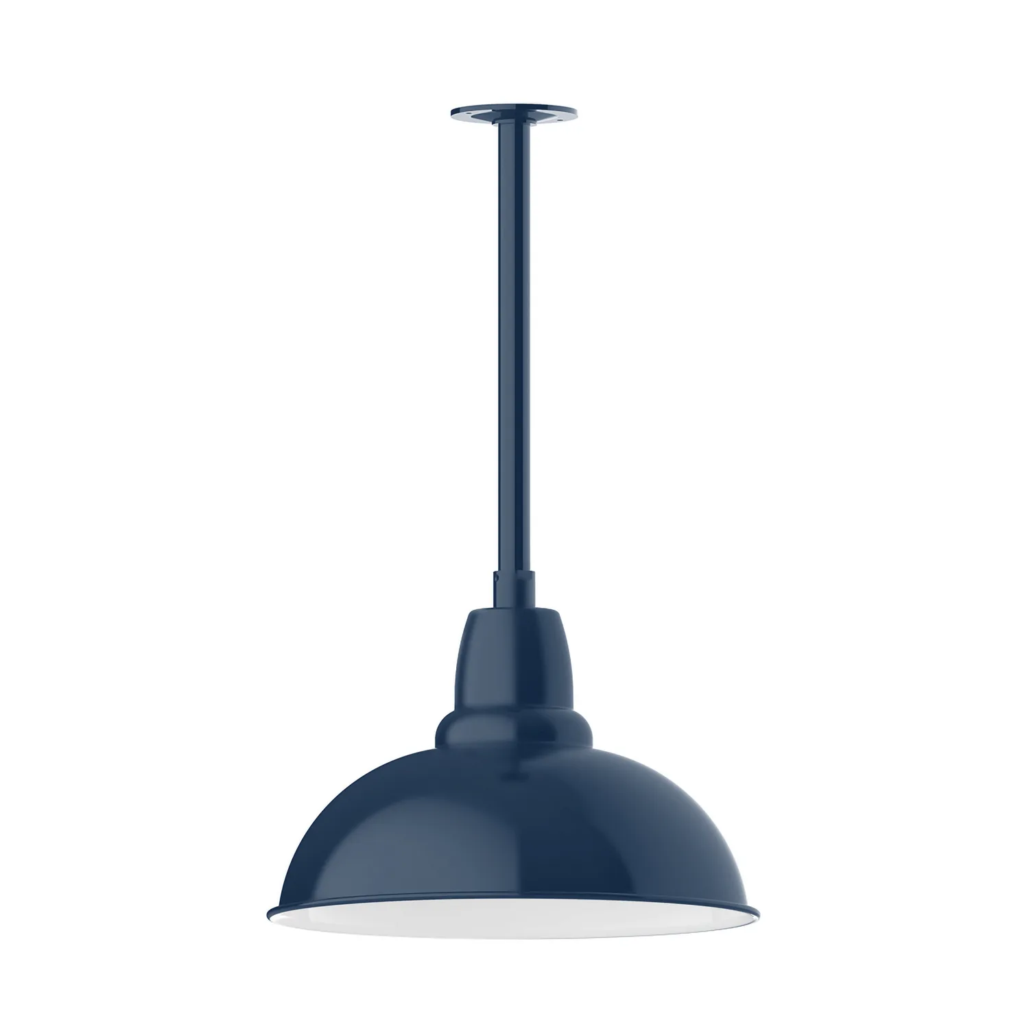 Cafe One Light Pendant in Navy