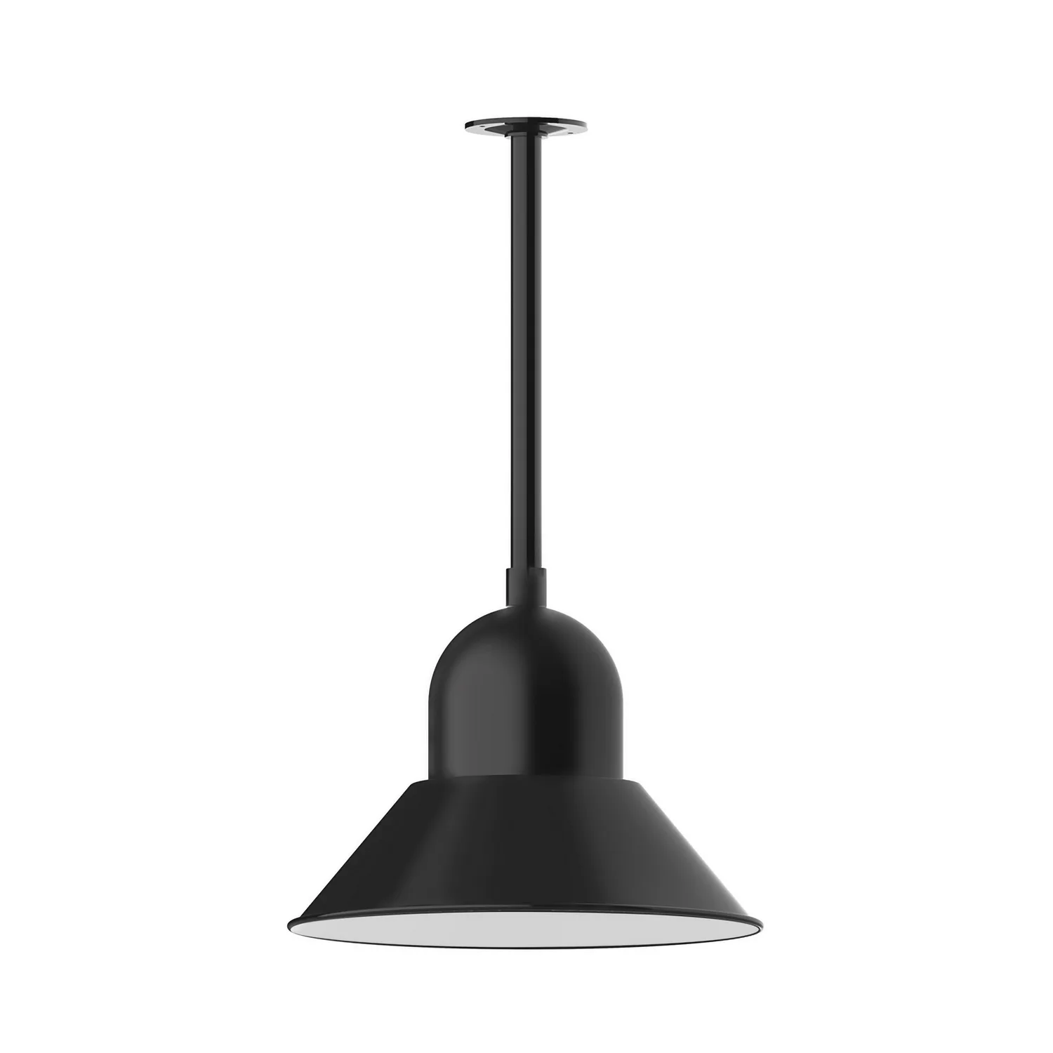Prima One Light Pendant in Black