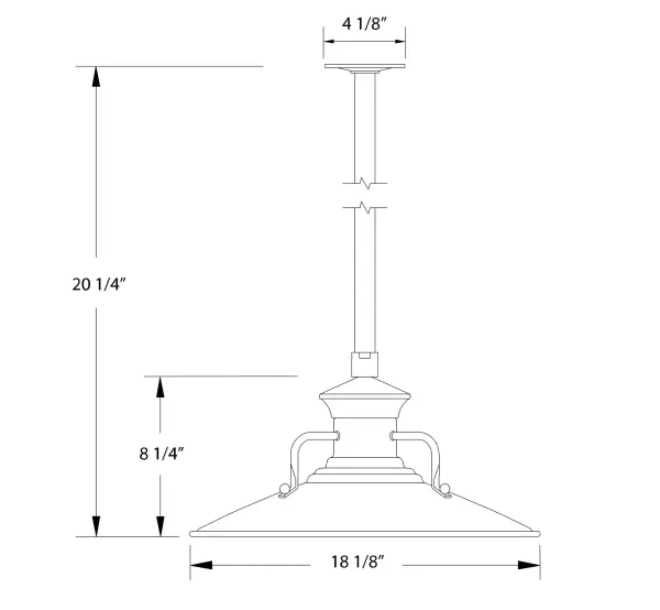 The Pendant Stem Mount by Montclair Light Works - Image 2
