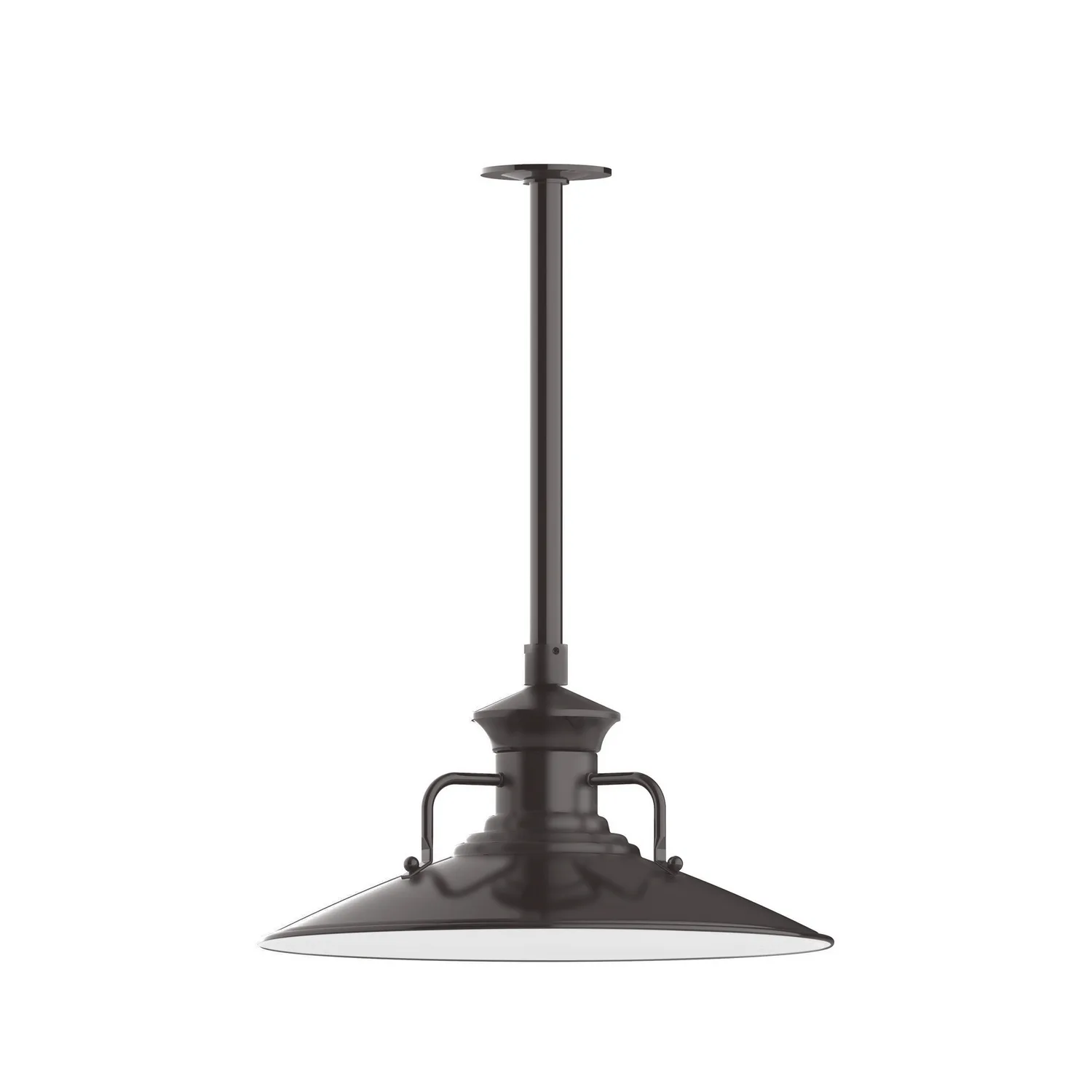 Homestead One Light Pendant in Architectural Bronze