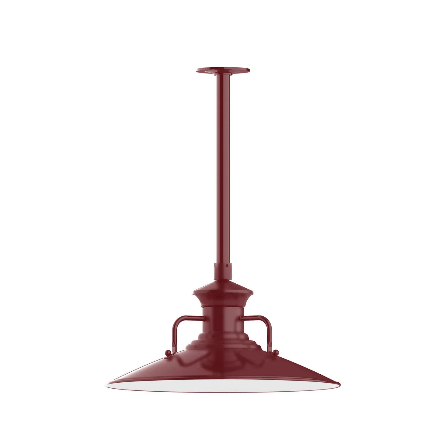 Homestead One Light Pendant in Barn Red